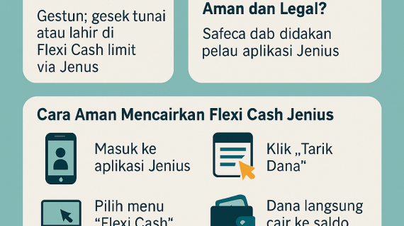 Gestun Jenius Paylater Cara Aman Tarik Tunai Limit Jenius Flexi Cash Tanpa Ribet