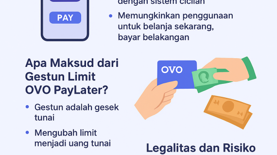 Gestun Limit OVO PayLater : Pengertian, Risiko, dan Alternatif Aman