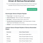 Tempat Gestun Shopee PayLater Depok Jawa Barat