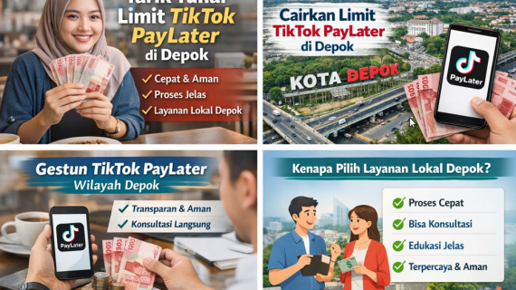 Tarik Tunai Limit TikTok PayLater di Depok
